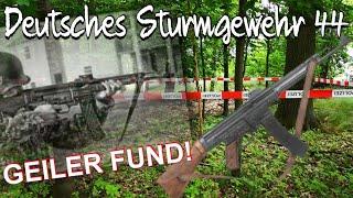  WK2 Waffe am Waldrand entdeckt!  WW2 weapon found