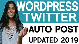 Wordpress Auto Post Promote Wordpress Post On Twitter