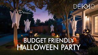 HALLOWEEN PARTY 2024, BUDGET FRIENDLY SPOOKY DECORATION IDEAS