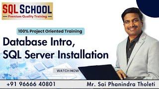 Database Intro, SQL Server Installation from SQL School I #database #sqlserver #installation