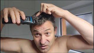 Haare einfach selber schneiden. Für Anfänger in Corona Frisör. Haarschneider Grundig