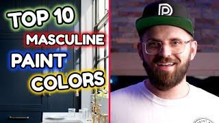 Top 10 Masculine Colors | Popular Paint Colors | Interior Design Ideas 2020