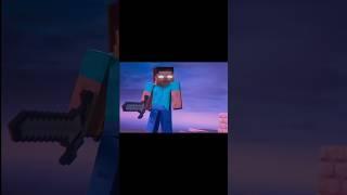 Minecraft herobrine vs Steve Edit#minecraftshorts #minecraftmlgs