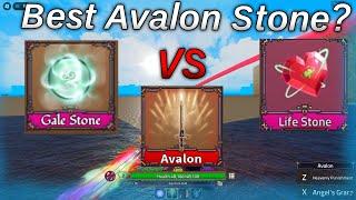 Life Stone Vs Gale Stone On Avalon | King Legacy