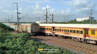 Karnavati Express Crossing Late Running Gorakhpur Weekly Express.