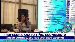 TOMA DE POSESIÓN DEL NUEVO COMITE EJECUTIVO DE ASOPROF