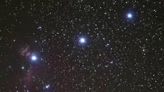 Sound Of Orion's Belt  ( By Stars Angular Distance Frequency - Binaural 432 Ratio )