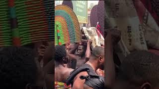 Arrival of Mampong Hemaa @ the 150 of Sagrenti War Durbar at Manhyia Palace # #shortsvideo