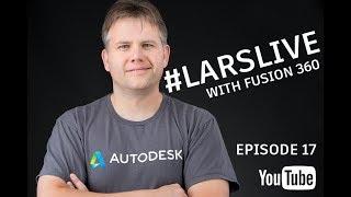 Fusion 360 - How To Create a Part List (Diresta Table)  —Your Comments & Questions — #LarsLive 17