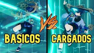 ¿BÁSICOS O CARGADOS?  EL DILEMA DE SCARAMOUCHE!! | Genshin Impact