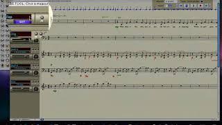 Using Tap Tempo with Finale music notation software