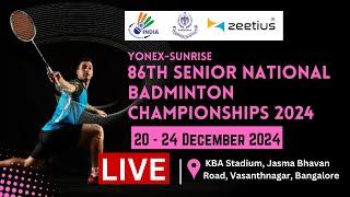 Finals - Side 1 - YONEX-SUNRISE 86TH SENIOR NATIONAL BADMINTON CHAMPIONSHIPS 2024