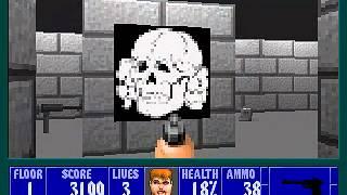 Wolfenstein 3D - (Castle Totenkopf) - Floor 1