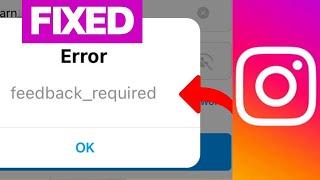 Fix instagram feedback required login error in iphone | Problem Solved 2023