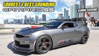 INSANELY LOUD Camaro SS TERRORIZING the City! - 600HP Camaro SS (Heads,Cam, FBO) vs. THE WORLD!