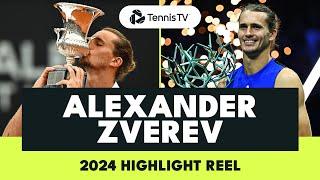 Alexander Zverev's Extraordinary 2024 Season  | 2024 Highlights