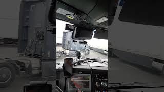 No place to park and it's the only truck stop around.
