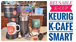 How To Use Reusable K-Cup Filter in Keurig K-Cafe Smart Coffee Maker