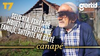 Selishta, fshati që mbijetoi me vetëm një familje, shtëpitë me baltë | Canapé | T7