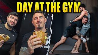 Day At The Gym With Tommy Fury