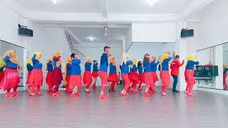 Ikan Dalam Kolam - Line Dance / Choreo by Muhammad Yani (INA) / Demo by 7 Gym & Studio Palembang