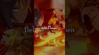 Best Duo Bursts in Genshin Impact Pt.1 #genshinimpact #genshin #shorts