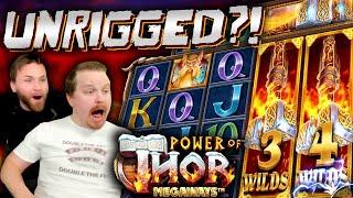 UNRIGGED?! Big Win on Power of Thor Megaways