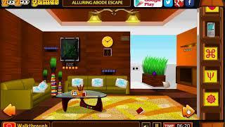 Alluring Abode Escape | zoozoogames walkthrough | Escapegamesnew walkthrough