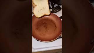 Fried peanut butter and jelly sandwich  simply a classic!!