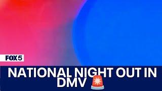 DC area police departments to host National Night Out Tuesday