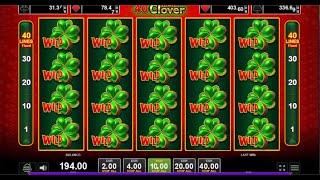 AN INSANE SESSION OF 40 MEGA CLOVER WITH 40 EUR BETS!