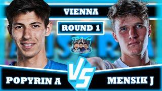 LIVE: A Popyrin vs J Menšík • Vienna Open ATP 500 2024 Round 1 #Popyrin #Menšík #tennis #ATP #Vien