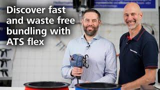 Fast and waste free bundling of cables ties with the ATS flex (EN)