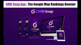 GMB Snap App By Tom Yevsikov : The Google Map Rankings Booster | JV FrontEnd Review