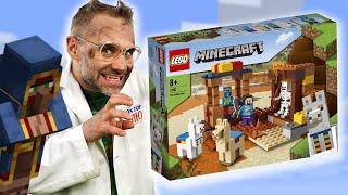 LEGO MINECRAFT ТОРГОВЫЙ ПОСТ! ДОКТОР ЗЛЮ VS ТОРГОВЕЦ МАЙНКРАФТ - ФИНАЛ СБОРКИ!