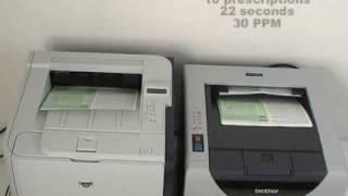 Brother HL-5340D vs HP LJ-P2055D