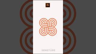 Adobe Illustrator Tutorial: Create Optical Design In Illustrator #adobeillustrator #graphicdesign