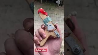 How to make wood pistol #technology #tech|Waseem Tech