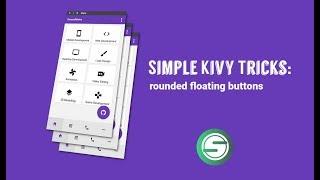 Kivy Trick: How To Create A Rounded 'Floating' Button v1