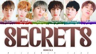 MONSTA X (스타엑스) - 'SECRETS' Lyrics ‘The Dreaming version’ [Color Coded Eng]