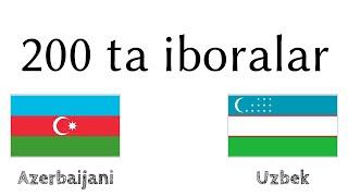 200 ta iboralar - Ozarbayjoncha - Oʻzbekcha