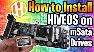 How to Install HIVEOS onto an mSATA SSD | Guide for New Crypto Miners