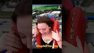 love for slingshot fun omg #slingshotfun #slingshotride #funny #orlandoslingshot