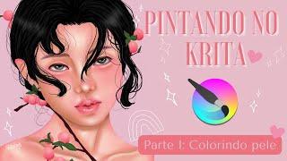 Pintando no Krita passo a passo // Parte 1: Colorindo pele