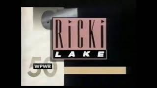 WPWR-TV Ricki Lake promo, 1995