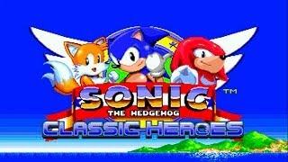 Sonic Classic Heroes - Hack Sonic 1 (Sega Mega Drive/Genesis).