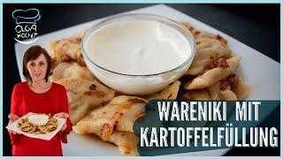 Wareniki with potato filling and onions | Super simple & few ingredients