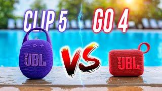 JBL Clip 5 VS Go 4  - Indoor & Outdoor Sound Comparison!