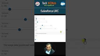 How to get range slider value in LWC Salesforce | #ytshort #shorts #youtubeshorts #short #lwc