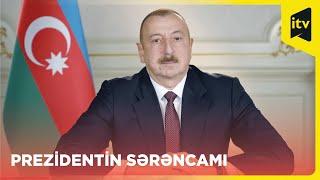 Prezident İlham Əliyev sərəncam imzaladı